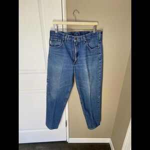 Vintage Carhartt Jeans Light Wash Waist Size 34 Denim